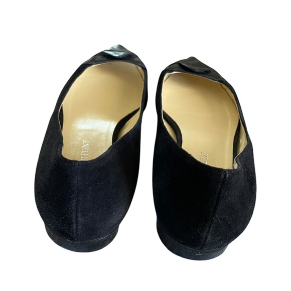 SARAH FLINT Gustavia Women's Size 39/US 8.5 Black Suede Leather Flats Italy - Picture 5 of 9